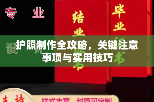 甲仙护照制作全攻略，关键注意事项与实用技巧